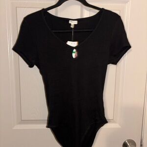 Self E Classic Black Bodysuit